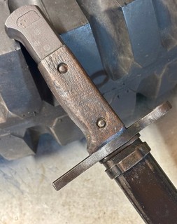 WW2 Japanese Mod.1897 Type 30 Arisaka Sword Bayonet & Scabbard – 1943/44