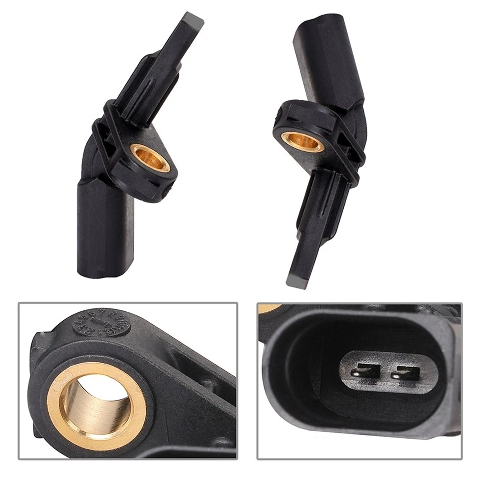 Both Of 2 Front ABS Wheel Speed Sensor Assembly for Audi A3 Quattro Beetle Jetta Foto 2 de 4