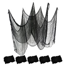6 Pcs Halloween Party Decoration Supplies Creepy Cloth for Haunted House