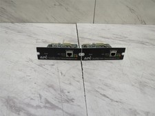 Lot of 2 APC AP9617 SmartSlot UPS 10/100 Network Management Cards