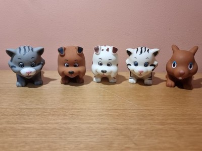 Simba Toys Restposten X5 Tiere Katzen + Hunde + Hasen Figuren
