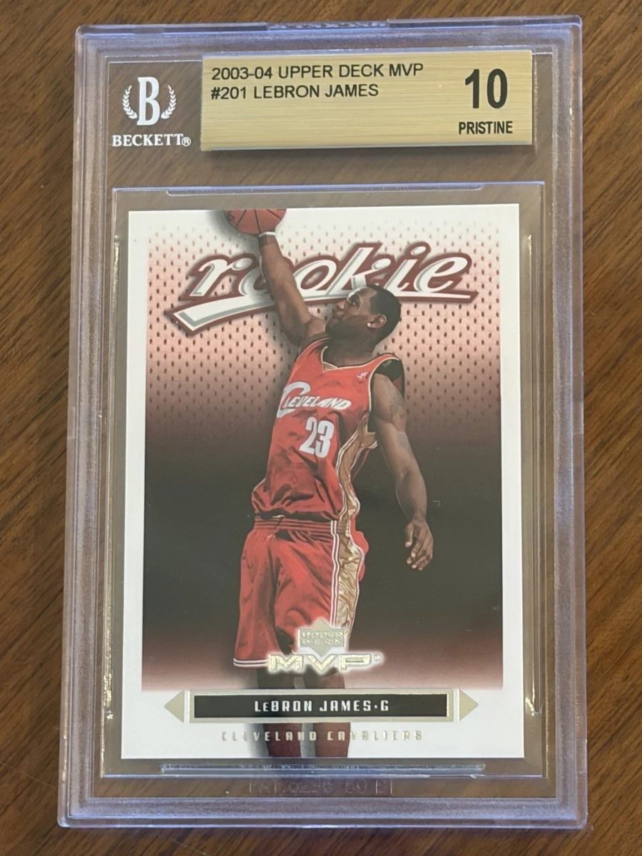 Upper Deck MVP LeBron James 2003-04 #201 for sale | eBay