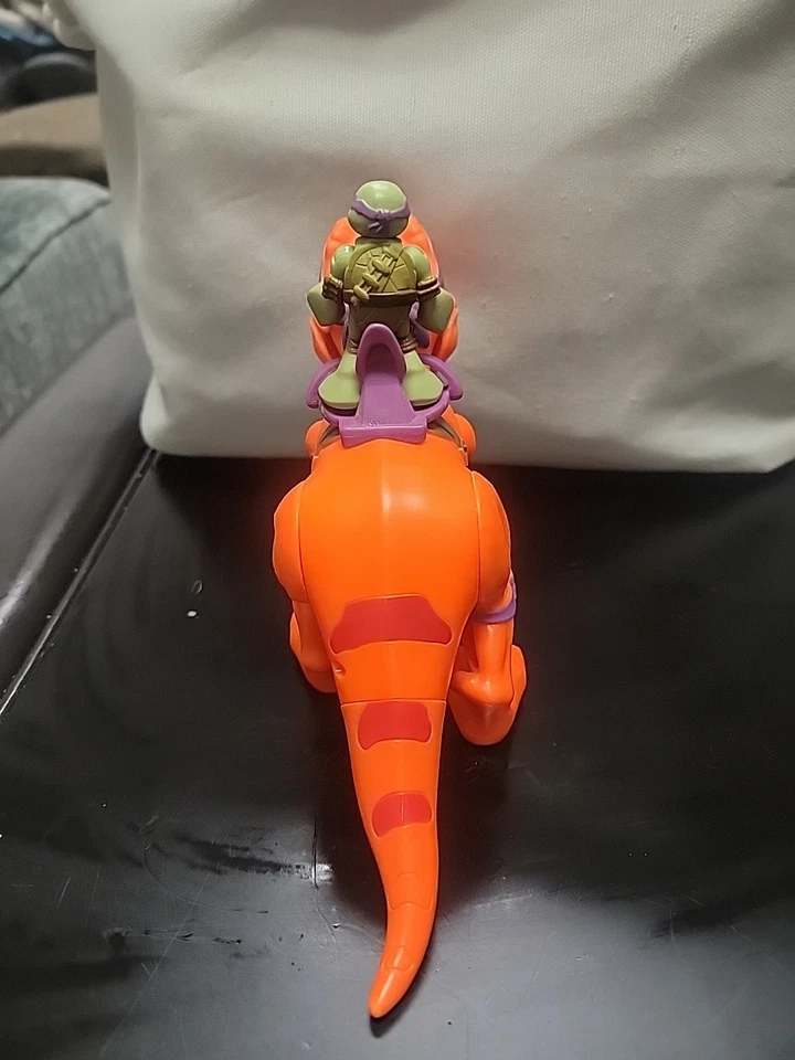 Teenage Mutant Ninja Turtles T-Rex Donatello Dino Figurine - Image 3 of 4