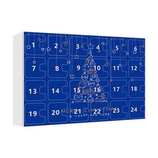 Fishing Christmas Advent Calendar Trout Walleye Lures 24 Days Advent opportune