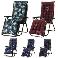 Lounge Chair Cushion Patio Soft Seat Cushion Indoor Pad Outdoor Recliner Mat