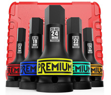 Juego 5 Vasos Allen Impacto 3/4 Métrico Cr-M...