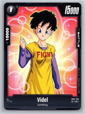 Videl FB05-108 C Dragon Ball Super Card Game Fusion World Earthling Battle Card