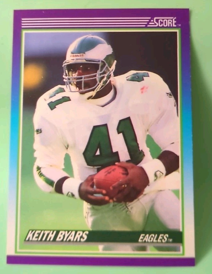1990 Score - Keith Byars #159 - Philadelphia Eagles 