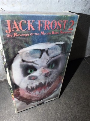 Jack Frost 2: Revenge of the Mutant Killer Snowman (VHS, 2000) for