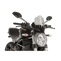 Puig Sportbildschirm FUR Ducati Monster 821 Stripe 14-17 Light Smoke