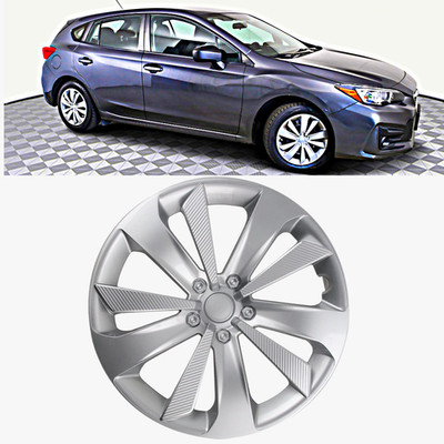 Fit 17-23 Subaru Impreza 16'' Silver 28811FL010 Style Hub Cap Wheel Cover Hubcap