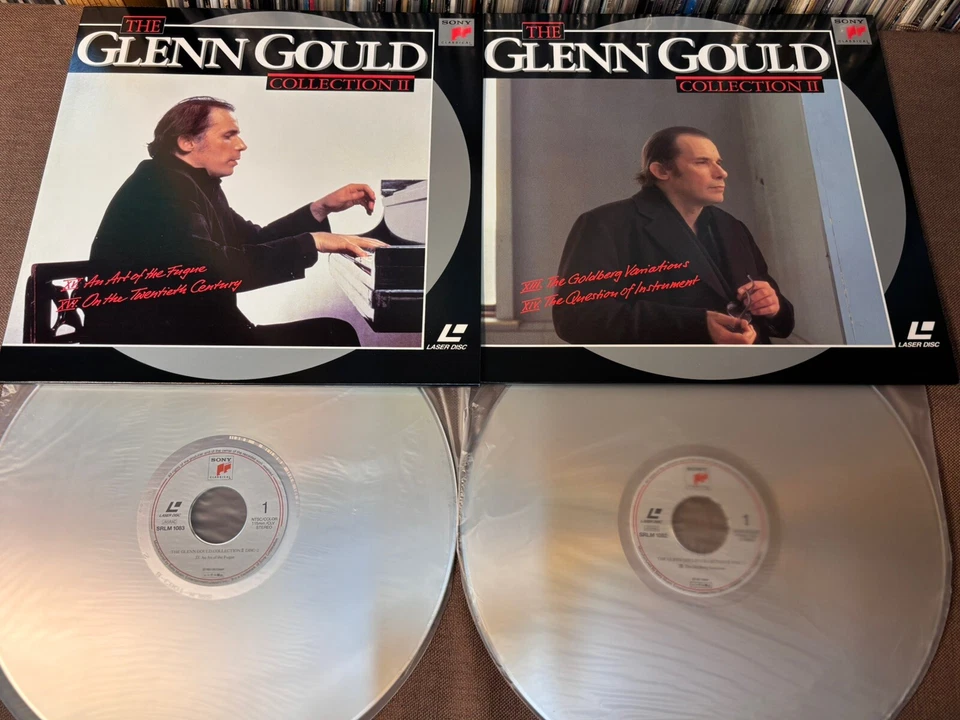 Glenn Gould Collection II JAPAN Laser Disc LD SRLM 1082~3 w/ OBI + BOOKLET Box - Image 4 of 4