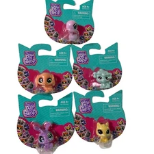 Littlest Pet Shop LP Mini Scale Pet Figurine Toy Gift Topper Stocking Stuffer X5