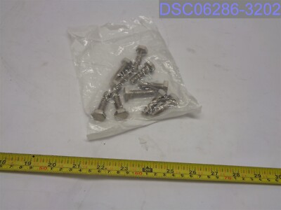 Qty=50: McMaster-Carr Stainless Hex Head Screw M10 x 1.5 -35 #91287A173