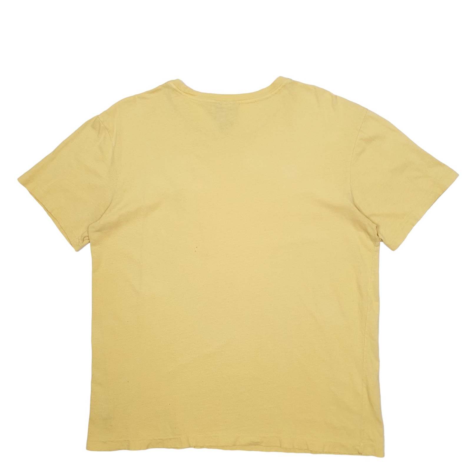 POLO RALPH LAUREN Yellow T Shirt Tee Short Sleeve Cotton Mens M image 2