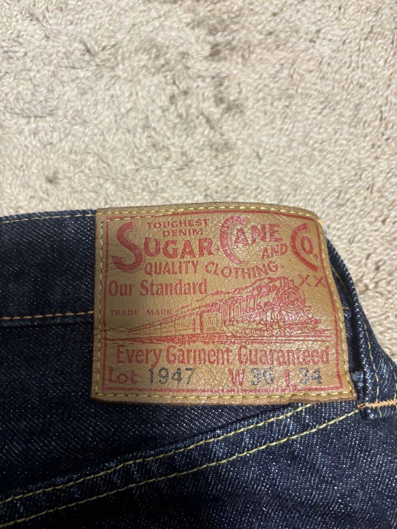 SUGAR CANE Lot 1947 Straight Denim W36 L34 W36cm L67cm | eBay