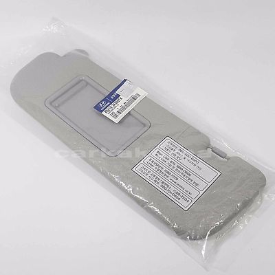 Genuine Left Side Gray Sun Visor For 2011-2015 Hyundai Elantra MD (Part #852103X000TX) 8 thumbnail image
