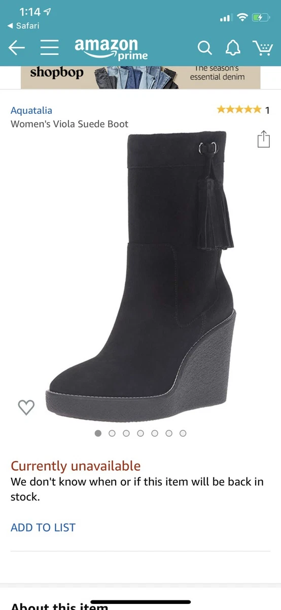 Amazon aquatalia boots cheap