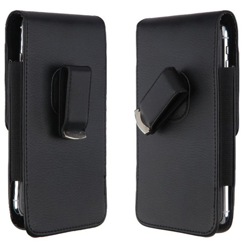 Men's Leather Phone Holster With Rotating Clip For iPhone 16 Pro Max / 16 Plus - Picture 8 of 8