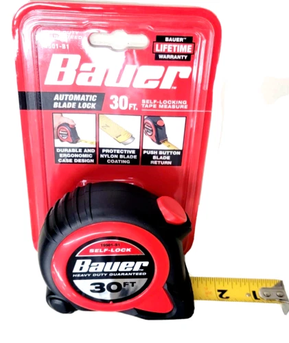 Bauer tape measure deals