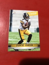 Diontae Johnson 2019 Panini Prestige Rookie Card #298 RC Pittsburgh Steelers. rookie card picture