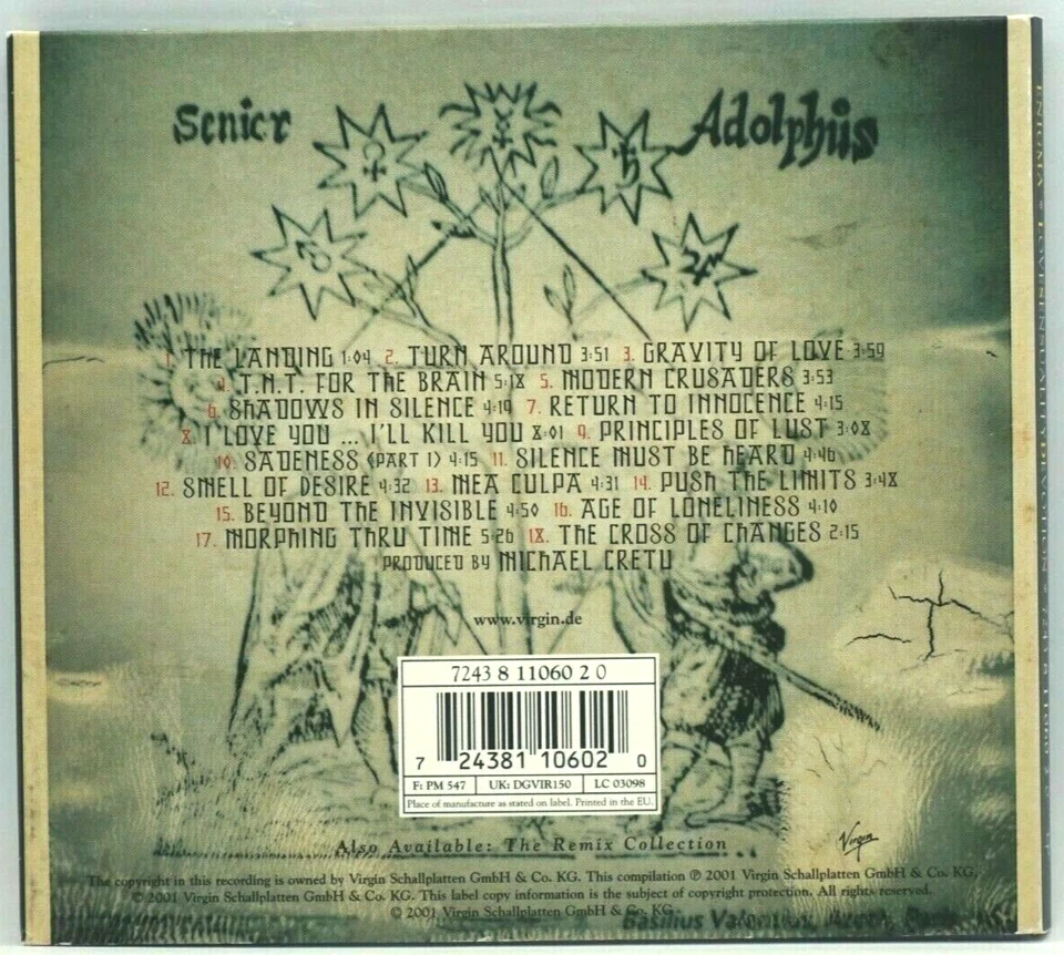 Enigma : LSD - Love Sensuality Devotion (The Greatest Hits) CD Album - Sadeness - Image 2 of 3