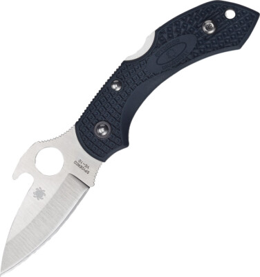 Spyderco Dragonfly 2 Black Lockback Emerson Wave Folding Knife 28PGYW2