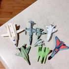 VTG. Lot of 8  80s Jets 5 Plastic + 3   Metal F104A Starfighter + 1979 Matchbox