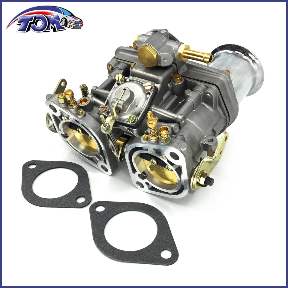 2PCS Carburetor Set For Volkswagen Beetle 44 IDF Weber 2 BARREL Jaguar Porsche - Image 3 of 4
