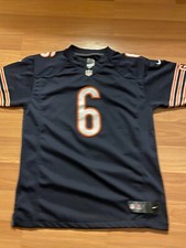 Nike Chicago Bears Jay Cutler Youth X-Large, Blue Home Jersey Stiched, New.