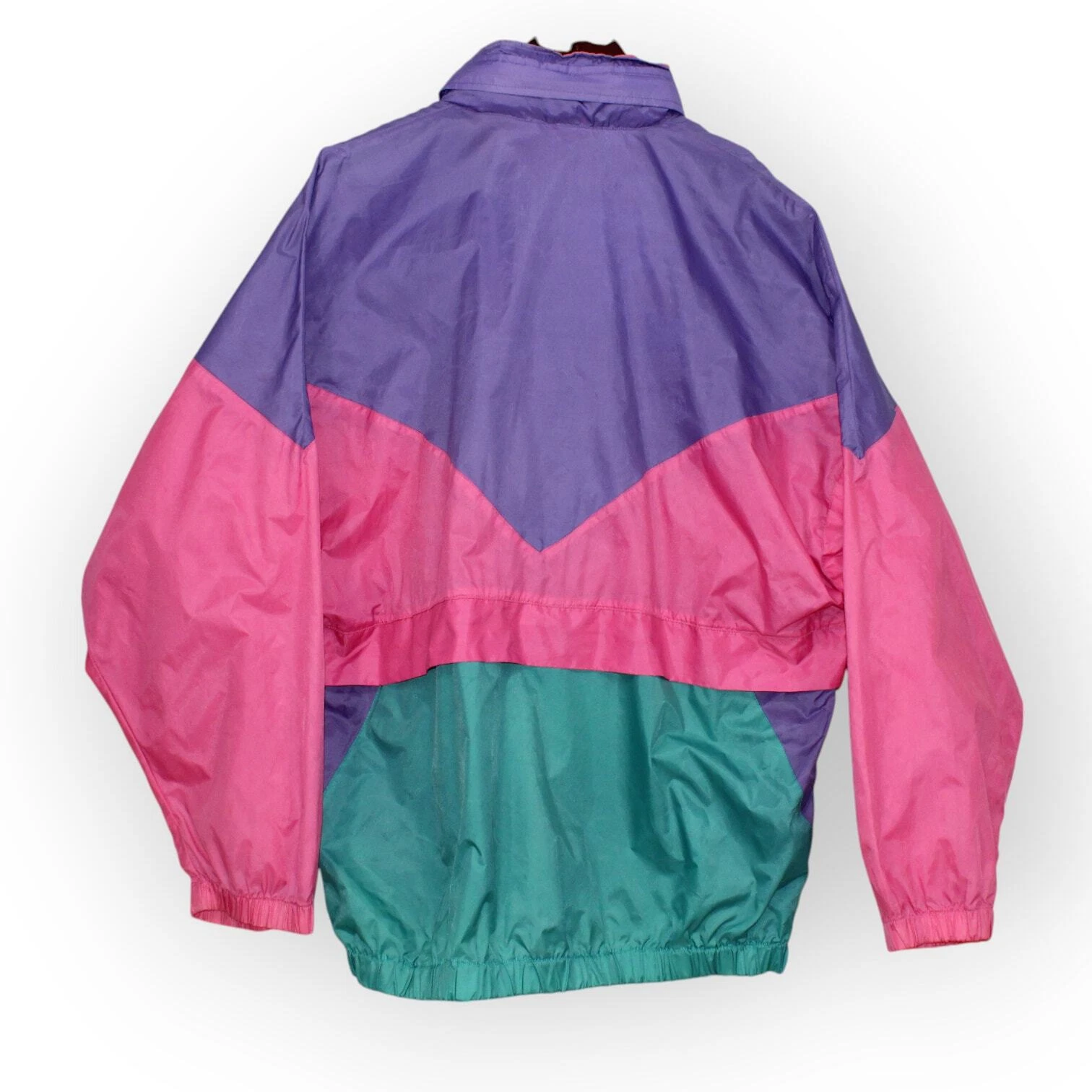 COACH Giacca a vento vintage anni 80 PUMA XL allenatori cappuccio nylon full zip gaper spedizione gratuita