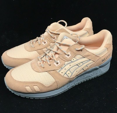 asics gel lyte iii bleached apricot