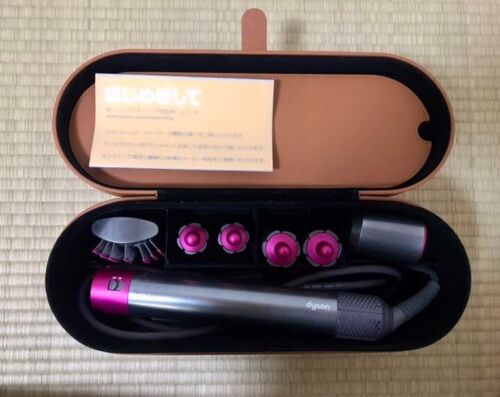 Dyson Airwrap HS01 Hair Styler Volume Shape Pink fuchsia ladies iron dryer  F/S