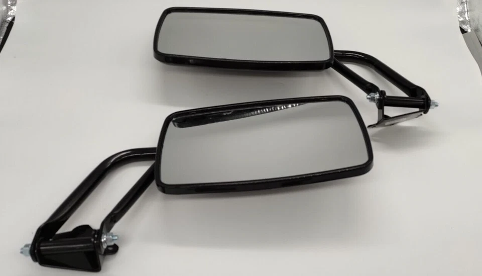 Juego par de espejos retrovisores RHLH para Jeep CJ7 CJ5 para Willys CJ6 CJ3 Foto 2 de 4