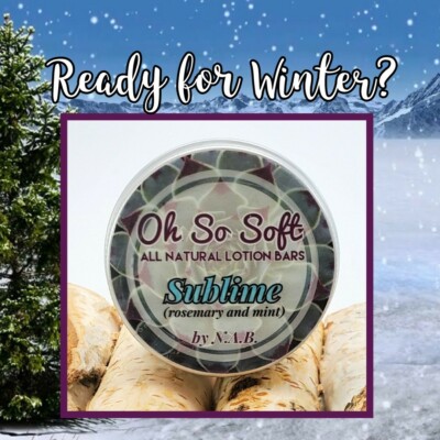 Lotion Bar All Natural Oh So Soft Colorado Handmade US shea butter essential oil