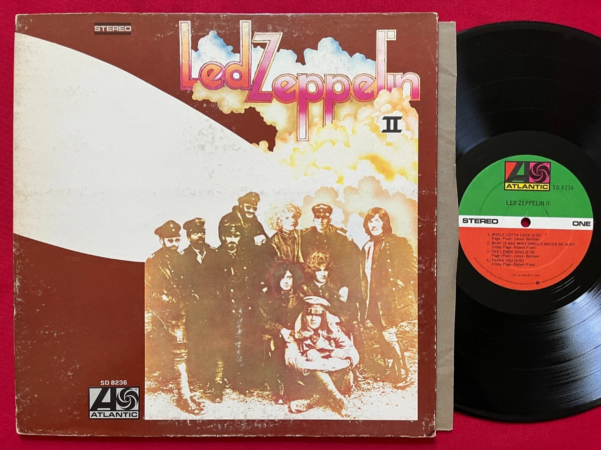 LP Led Zeppelin II US 美盤 SD8236 AT/GP Led Zeppelin II LP SD 8236 - Atlantic Records 1969 - 1969 