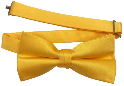 Men's Bow Tie Quality clip on adjustable neck band Satin Solid Pattern Colors - Picture 32 of 100