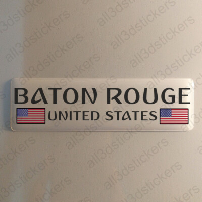 Baton Rouge USA United States Sticker 4.70x1.18