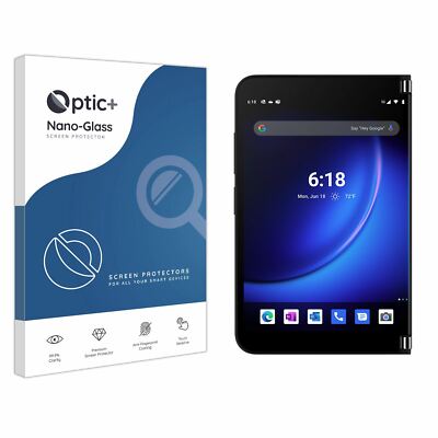 Optic+ Nano Glass Screen Protector for Microsoft Surface Duo 2