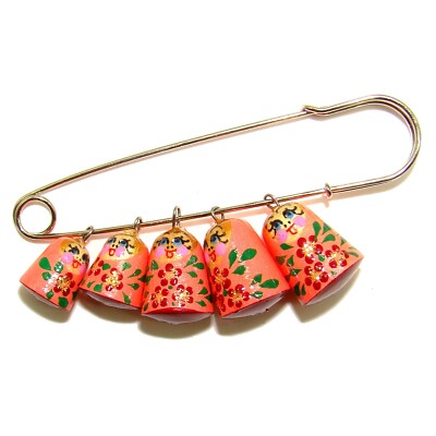 Broche épingle Poupées russes Matriochka