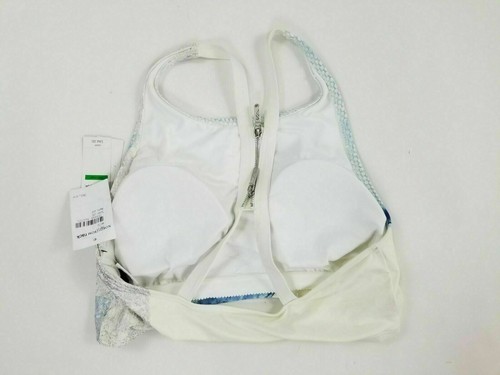 Carmen Marc Valvo Women's Printed Tie Front Bikini / Top Size L - Picture 7 of 7