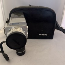 Minolta Autopak-8 K11 Movie Camera With Zoom Rokkor 1:1.8/84-50 Lens Case