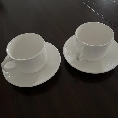 WEDGWOOD Nantucket Basket Bone China Tea Coffee Cup & Saucer