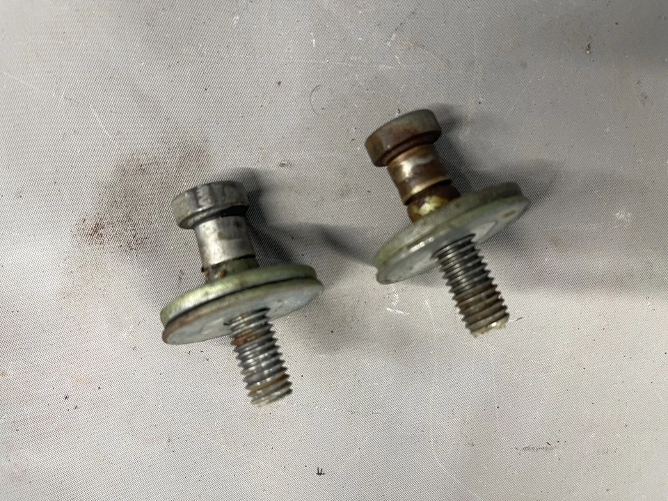 1965-1972 Chevrolet Impala Belair door jam striker latch 1970 1971 1969 1968 OEM - Image 4 of 4