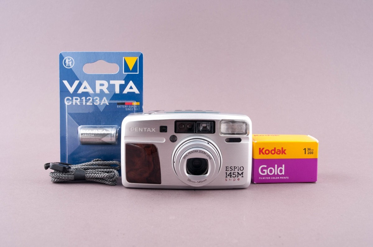 PENTAX ESPIO 145M Super 35mmフィルムカメラ Pentax Espio 145M Super 35mm Point&Shoot Film Camera | eBay