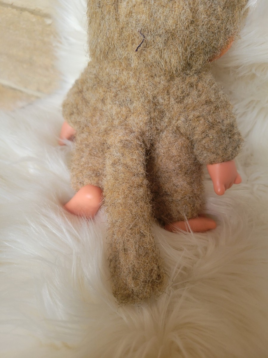 Peluche Monchhichi / Kiki le Vrai Pyjama - Ajena / Sekiguchi - Rare et