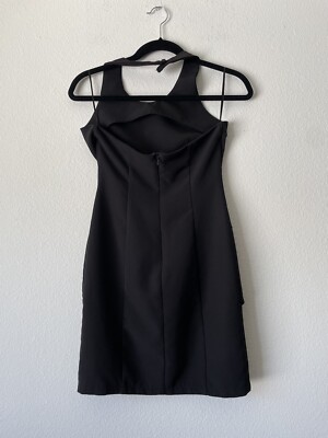 Tobi Dress Women's Size S/P Black Tulip Hem Halter Evening Career Back Zip | eBay Tobi Dress Women's Size S/P Black Tulip Hem Halter Evening Career Back Zip | eBay