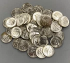50 1963 P BU US 90% Silver Roosevelt 10c L23871