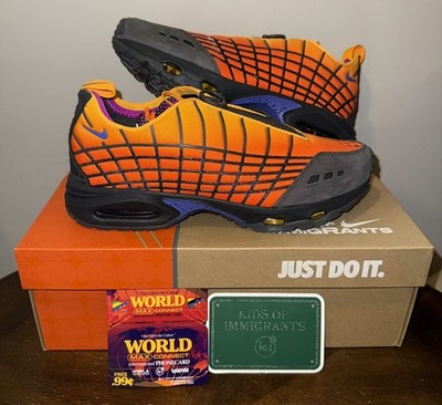 Nike Air Max Sunder SP Kids of Immigrants Sunrise Mens Size 9.5 HF3286-700 New