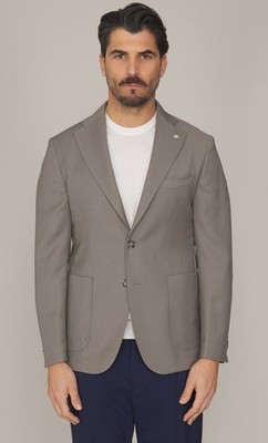 MEN'S MANUEL RITZ CLOUD UNLINED COOL WROUGHT WOOL JACKET 4032G2728-263
